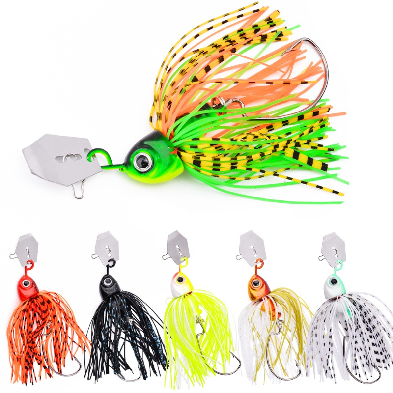 Fishing Lure Blade Bait - Wholesale Weedless Long Cast Skirted Jig
