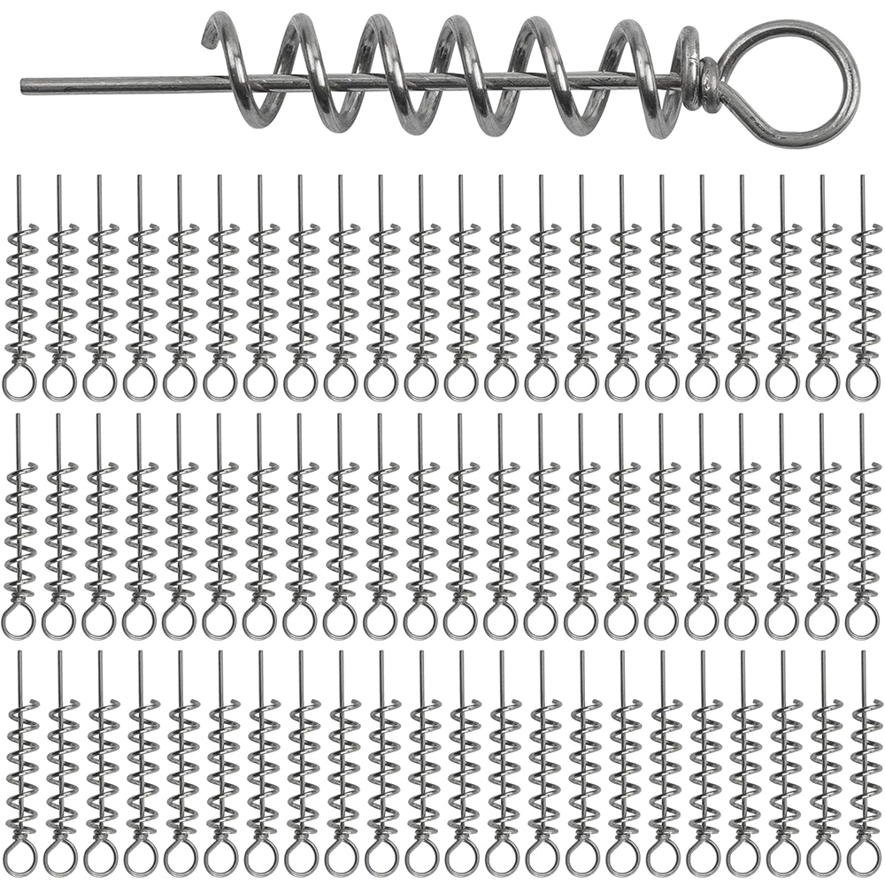 Fishing Lure Crankbait - 50Pcs Spring Twist Lock Fishing Crank
