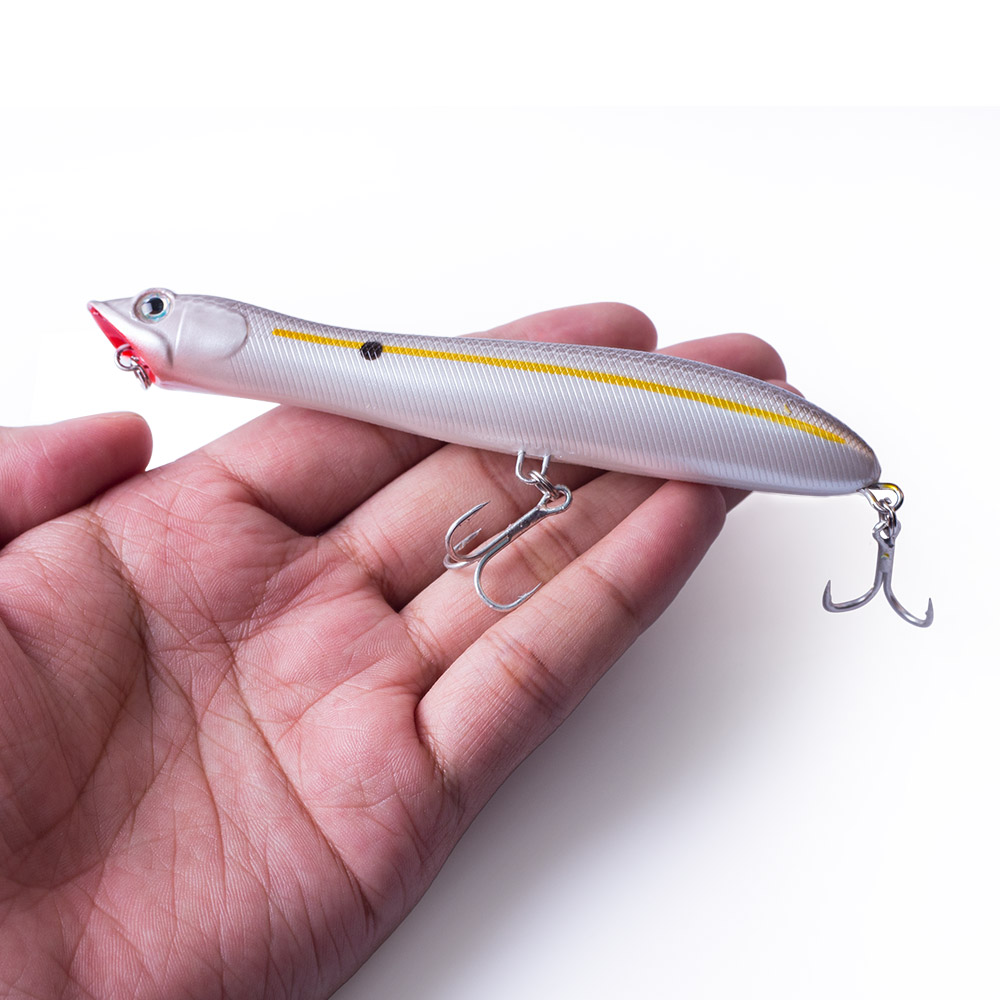 Fishing Lure Making Kit - 120mm/18g Topwater Pencil Popper Floating Fishing