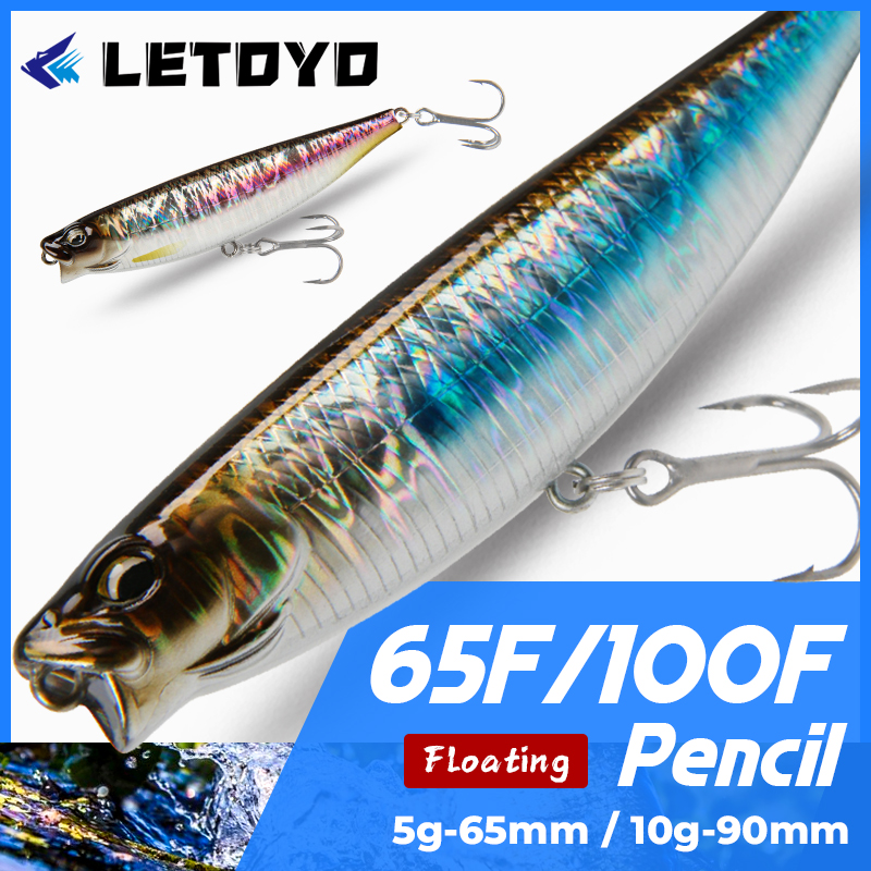 LETOYO 65mm 5g/90mm 10g Surfac - Fishing Lure Buzzbait recension och pris