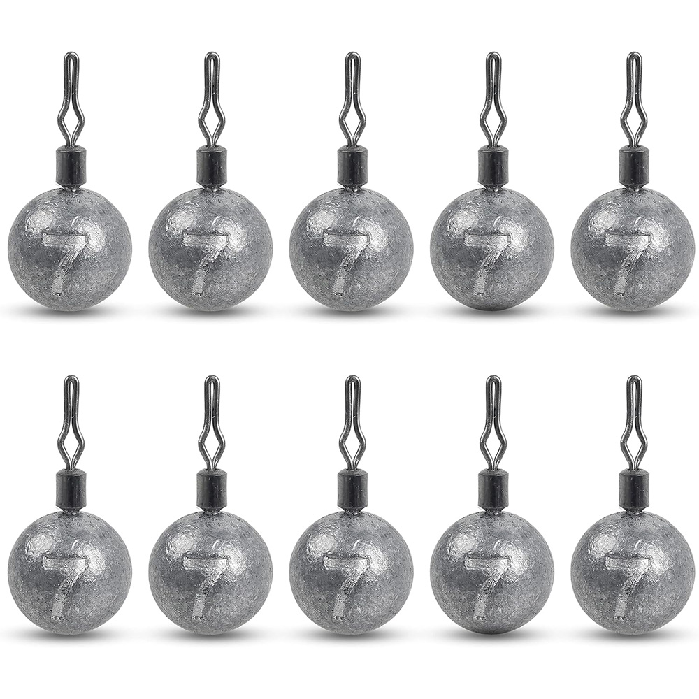 10Pcs Fishing Weight Lead 2.5G - Fishing Lure Popper recension och pris