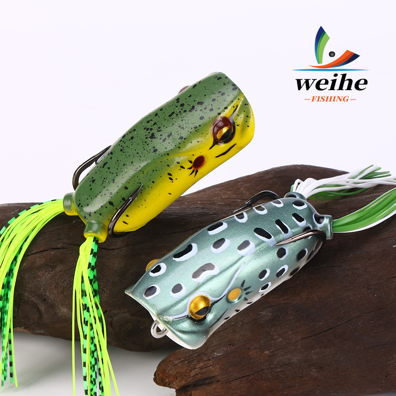 WEIHE 1PC 16g6cm Large-Mouth F - Fishing Lure Soft Plastic recension och pris