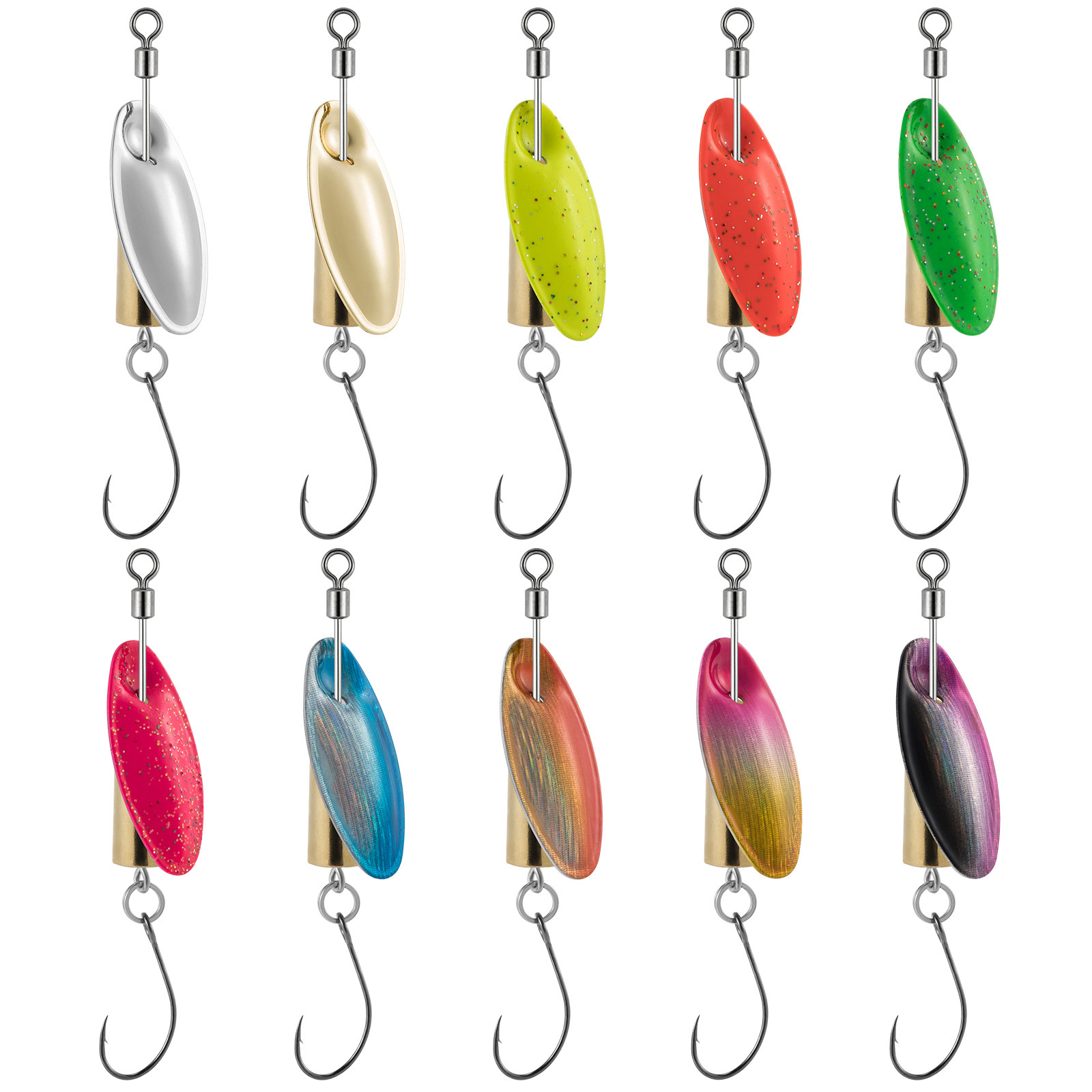 3pcs Fishing Inline Spinner Tr - Fishing Lure Spoon recension och pris