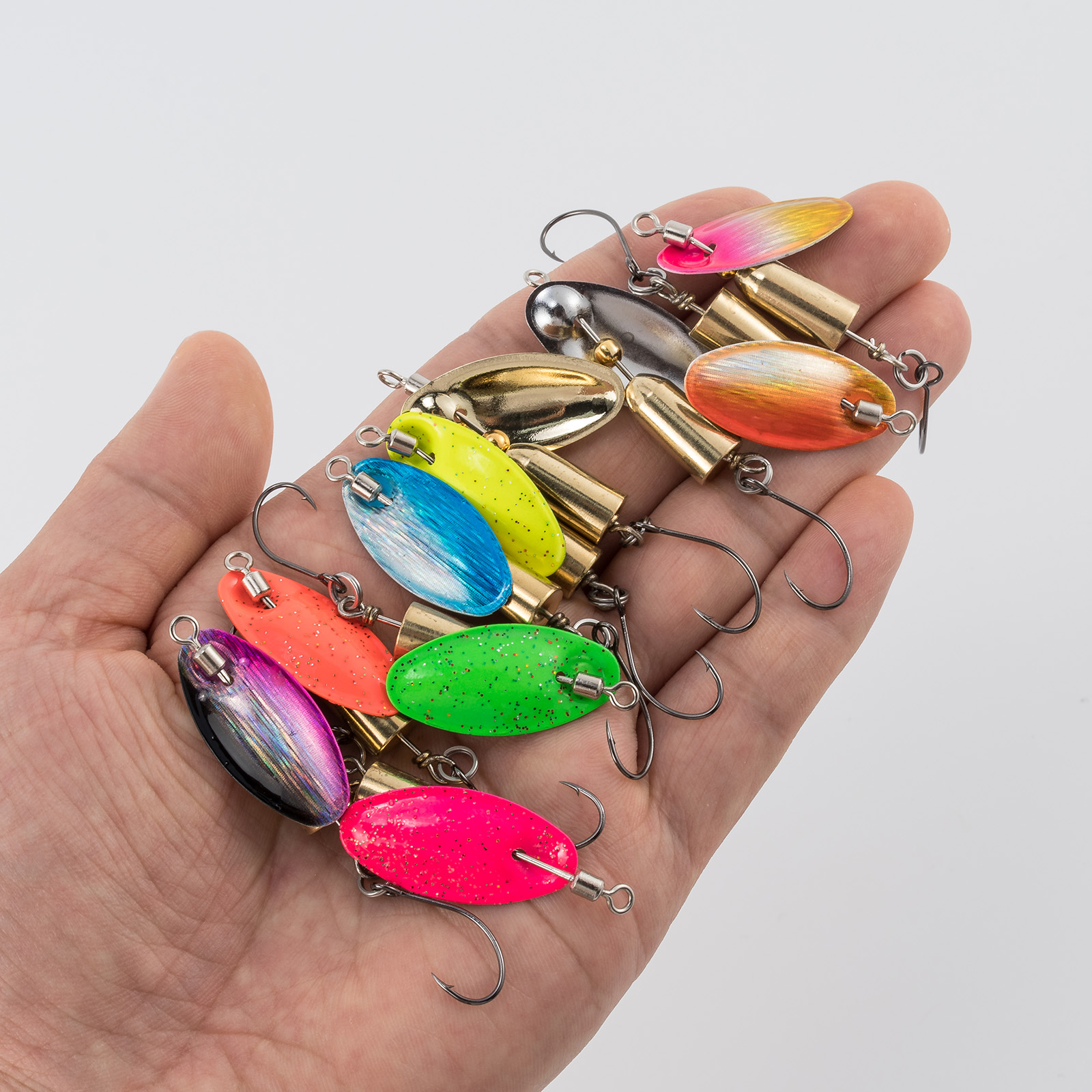 3pcs Fishing Inline Spinner Tr - Fishing Lure Spoon recension och pris