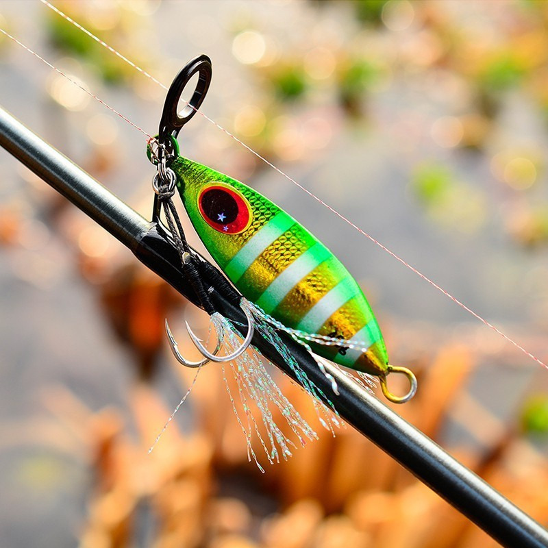 Metal Jig Spoon Lure 10-60g Fi - Fishing Lure Buzzbait recension och pris