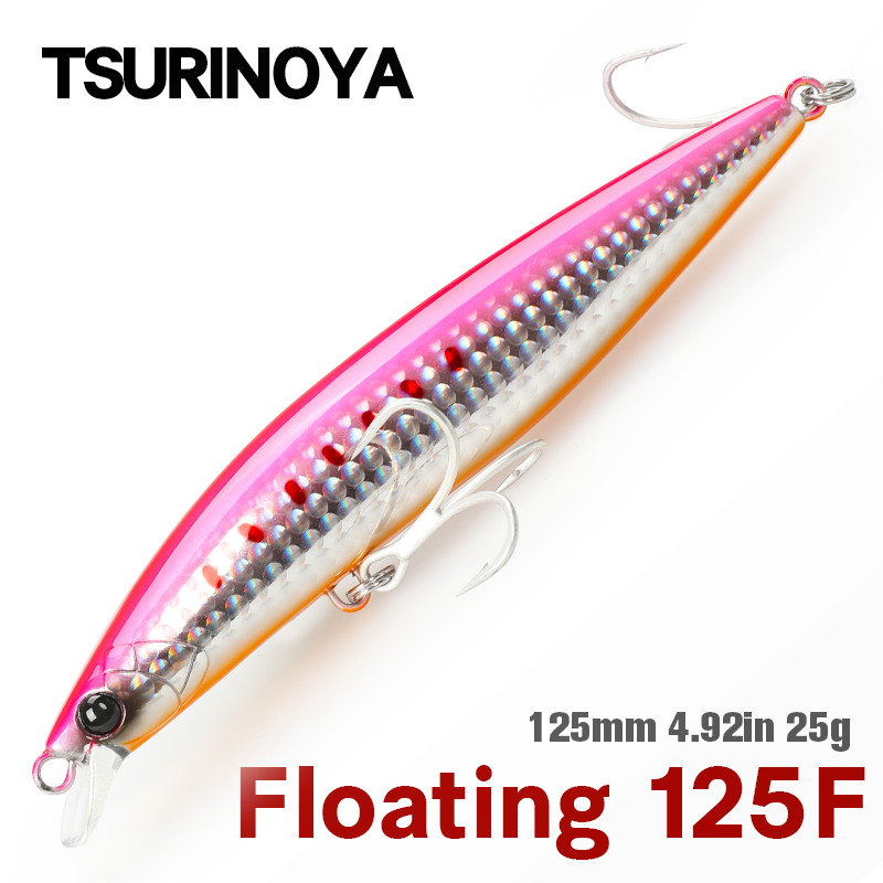 TSURINOYA Strong STINGER 125F  - Fishing Lure Topwater recension och pris
