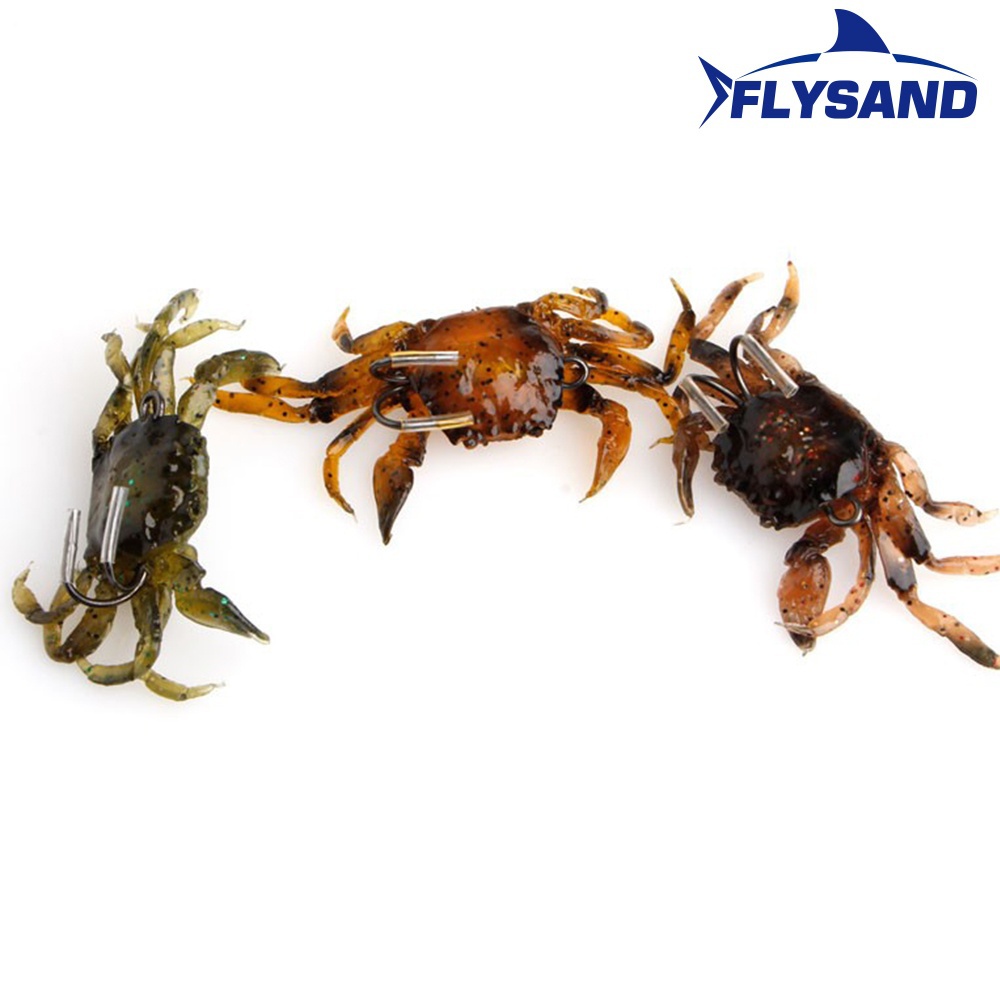 FLYSAND Bionic Crab Silicone S - Fishing Lure Soft Plastic recension och pris