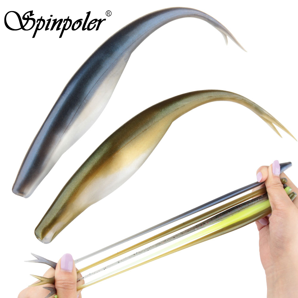 Spinpoler Jerk shad Floating T - Fishing Lure Soft Plastic recension och pris