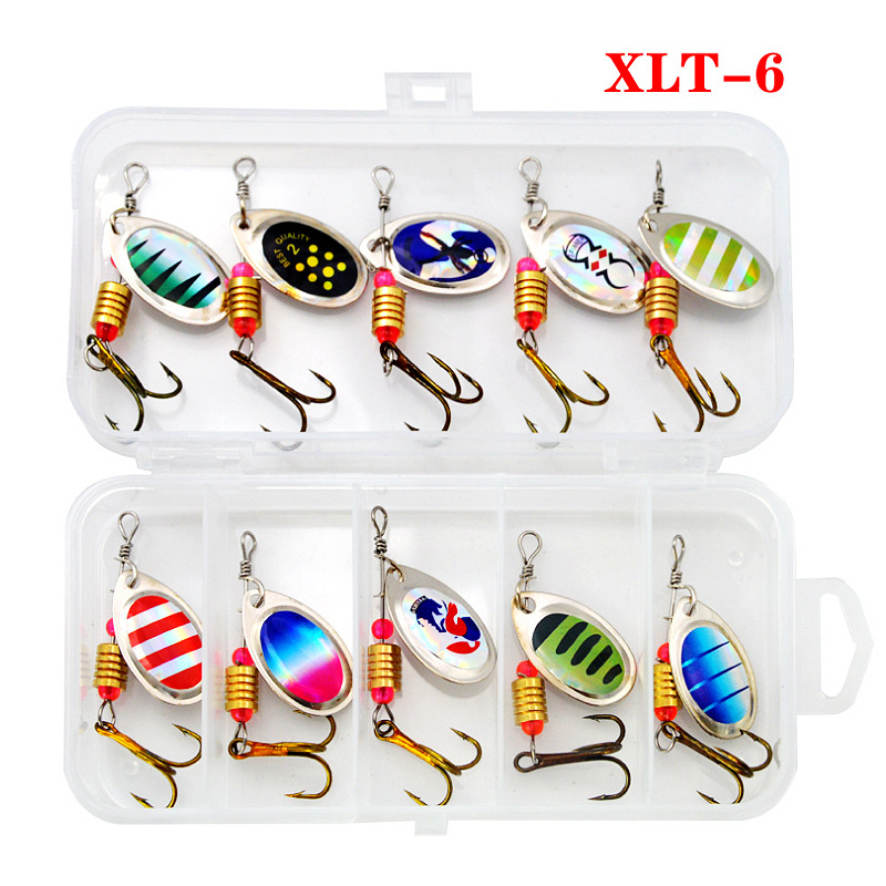 Newest Metal Spoon Spinner Fis - Fishing Lure Soft Plastic recension och pris