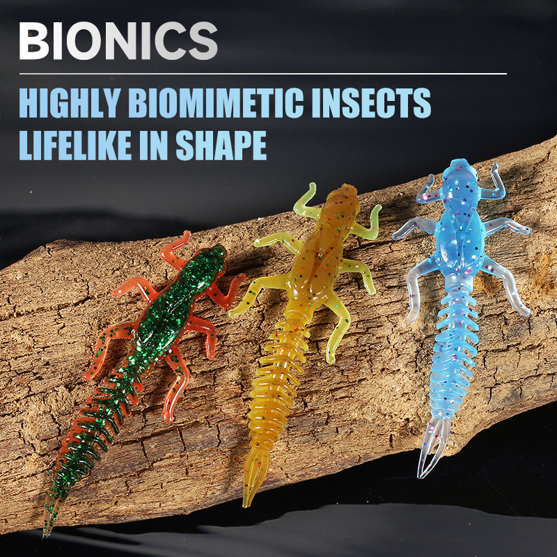 2019New Reach Soft Lures  Soft - Fishing Lure Soft Plastic recension och pris