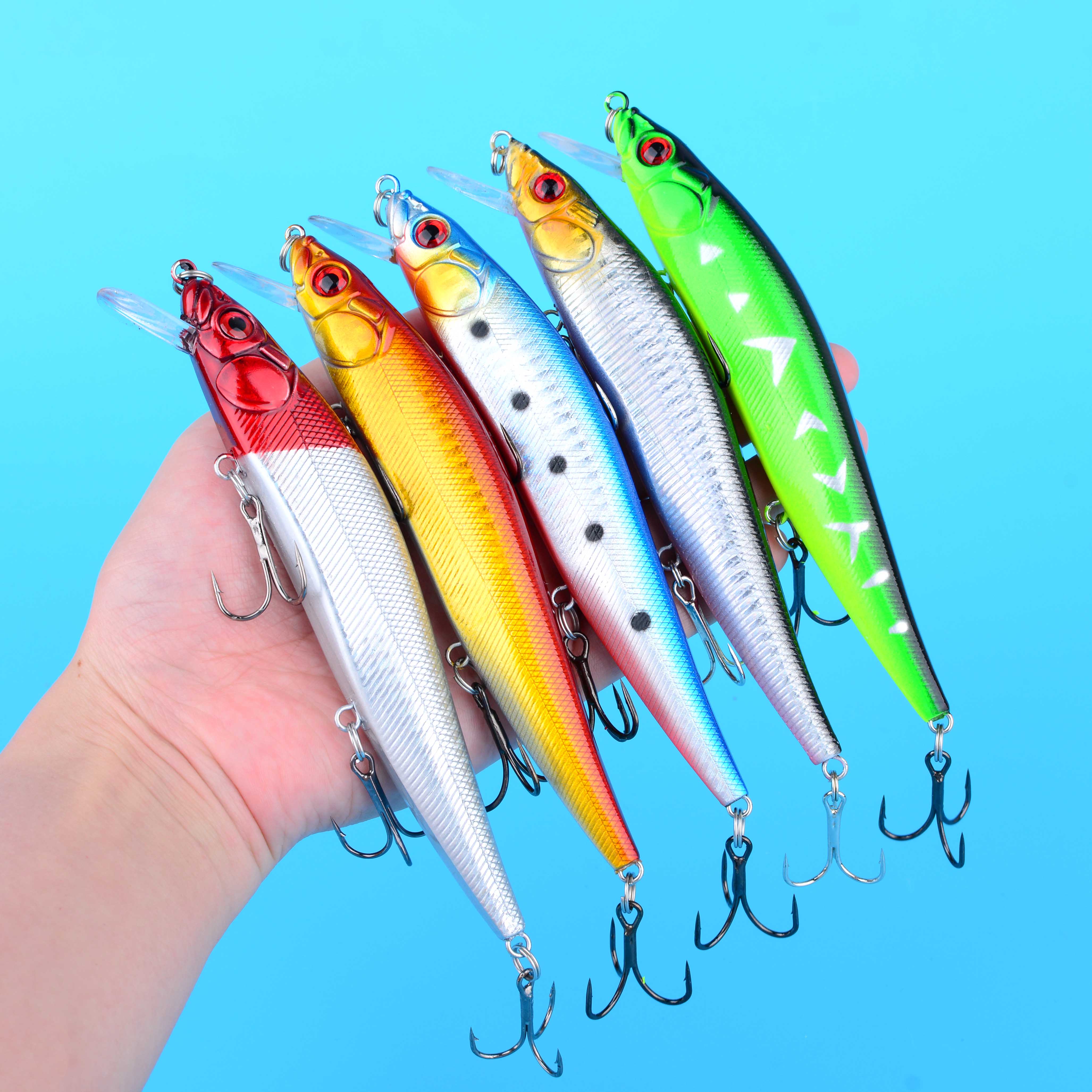 1pc Minnow Fishing Lure Floati - Fishing Lure Topwater recension och pris