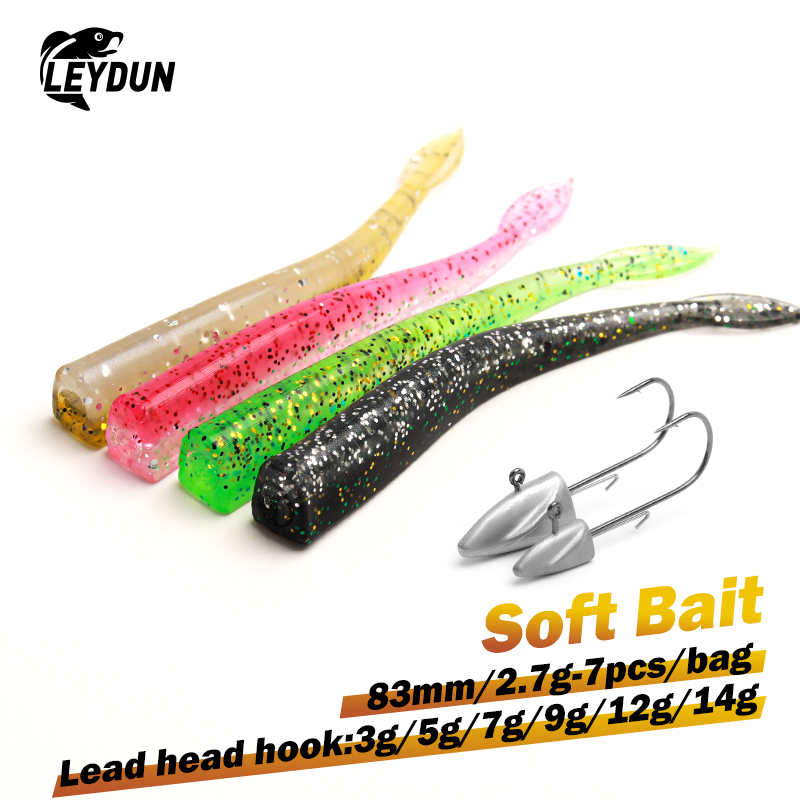 LEYDUN BR Soft Bait Fishing Lu - Fishing Lure Swimbait recension och pris