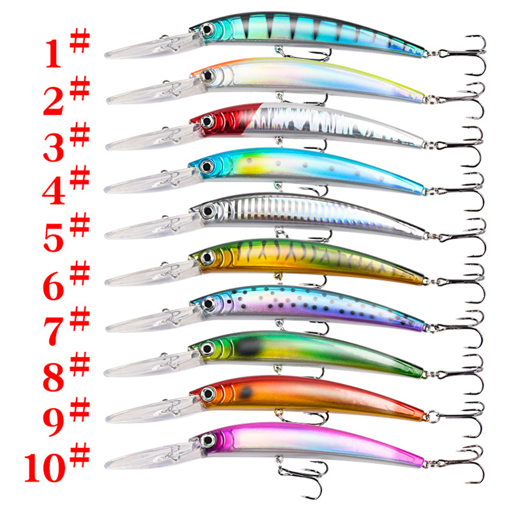 Long Tongue Minnow Fishing Lur - Fishing Lure Buzzbait recension och pris