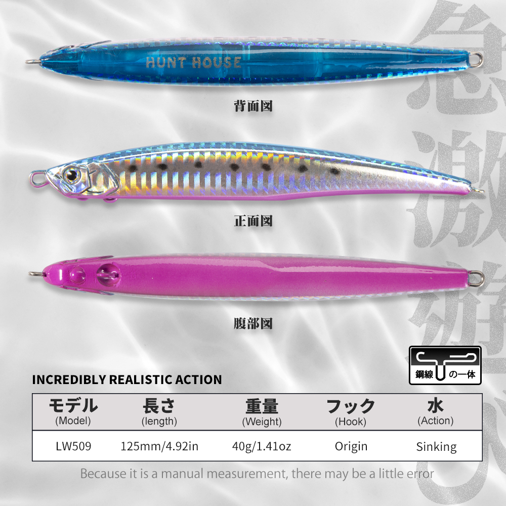 Hunthouse fishing Press heavy  - Fishing Lure Popper recension och pris