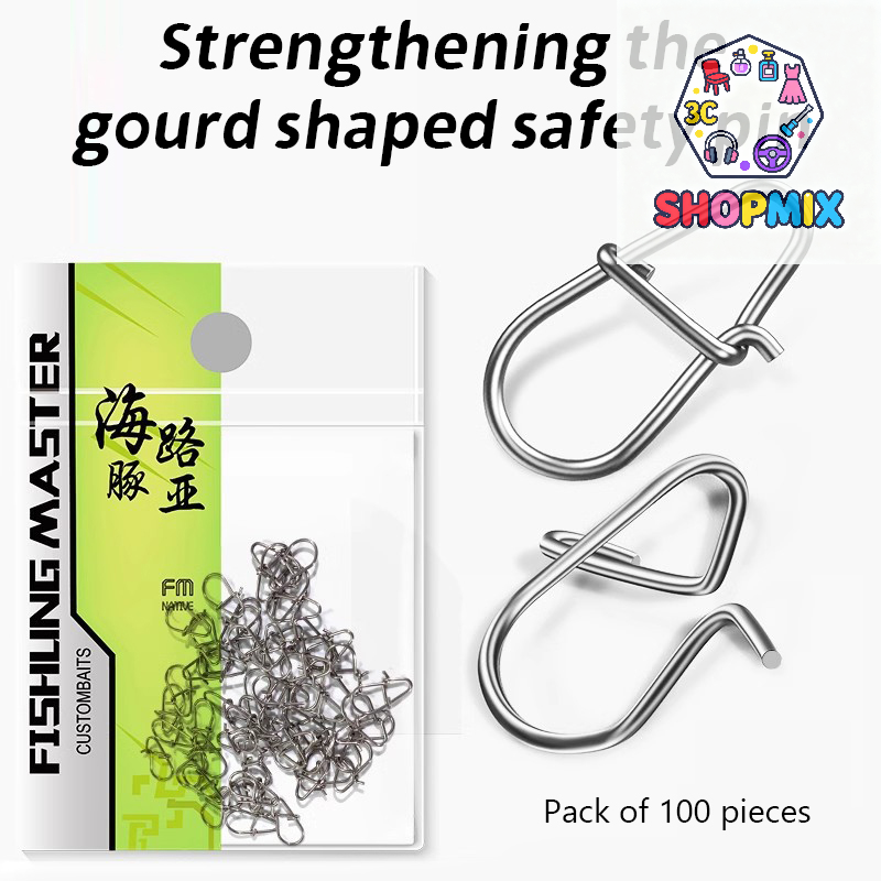 100Pcs Fishing Clips Fast Cran - Fishing Lure Kit recension och pris