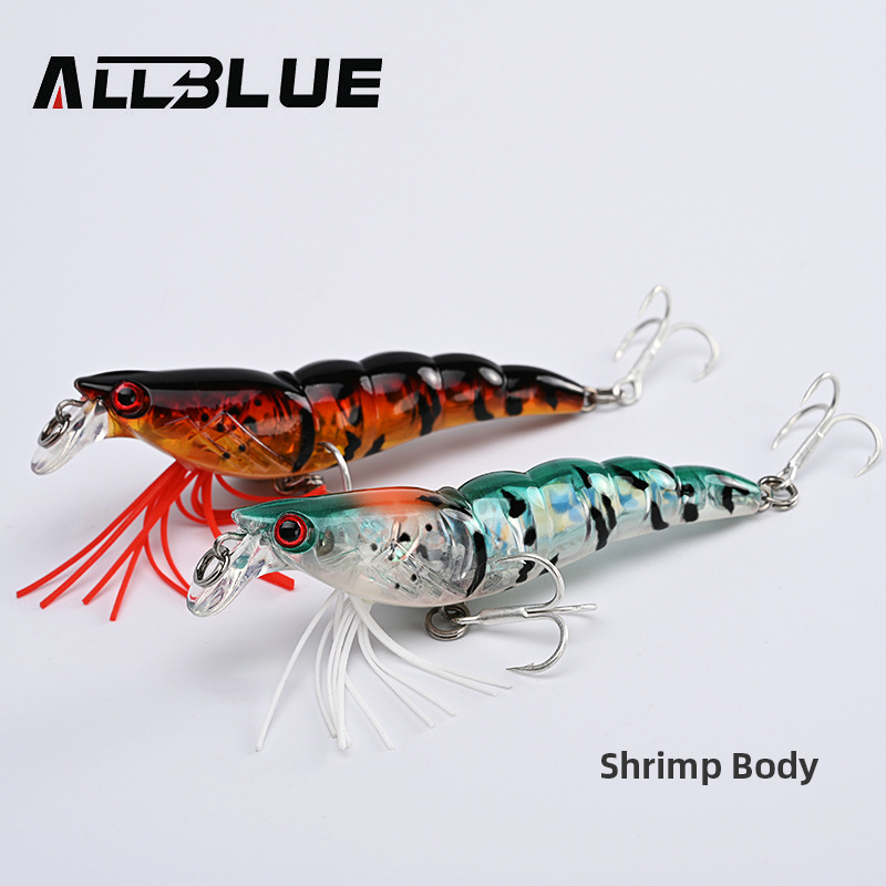 ALLBLUE 3D Flash Shrimp 70mm 7 - Fishing Lure Buzzbait recension och pris