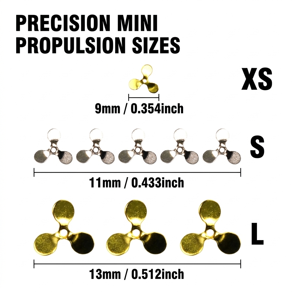 200Pcs 3-Blade Propeller Fishi - Fishing Lure Blade Bait recension och pris