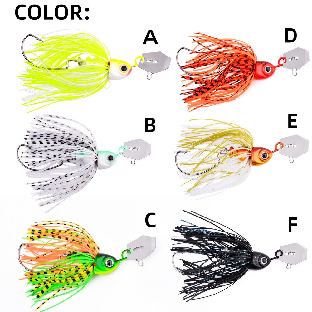 Wholesale Weedless Long Cast S - Fishing Lure Blade Bait recension och pris