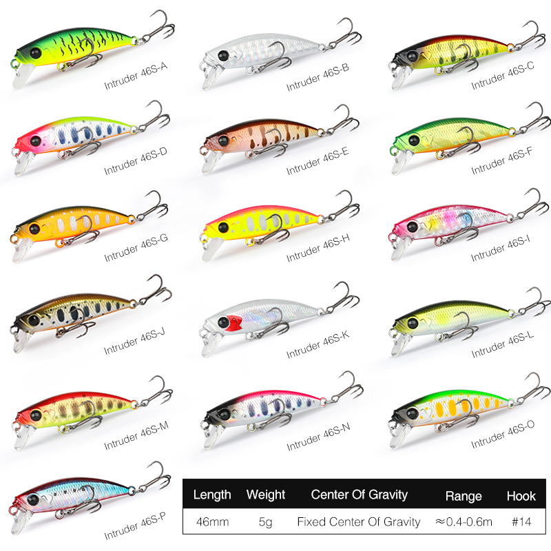 TSURINOUA 46S 46mm 5g Bait Fin - Fishing Lure Buzzbait recension och pris