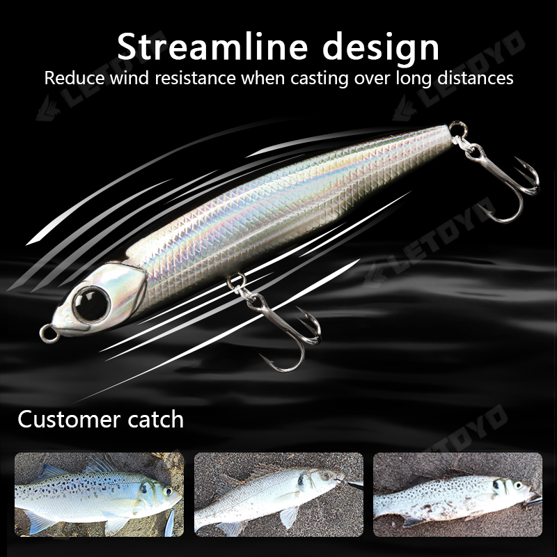 LETOYO Sinking Pencil 17g 12g- - Fishing Lure Making Kit recension och pris