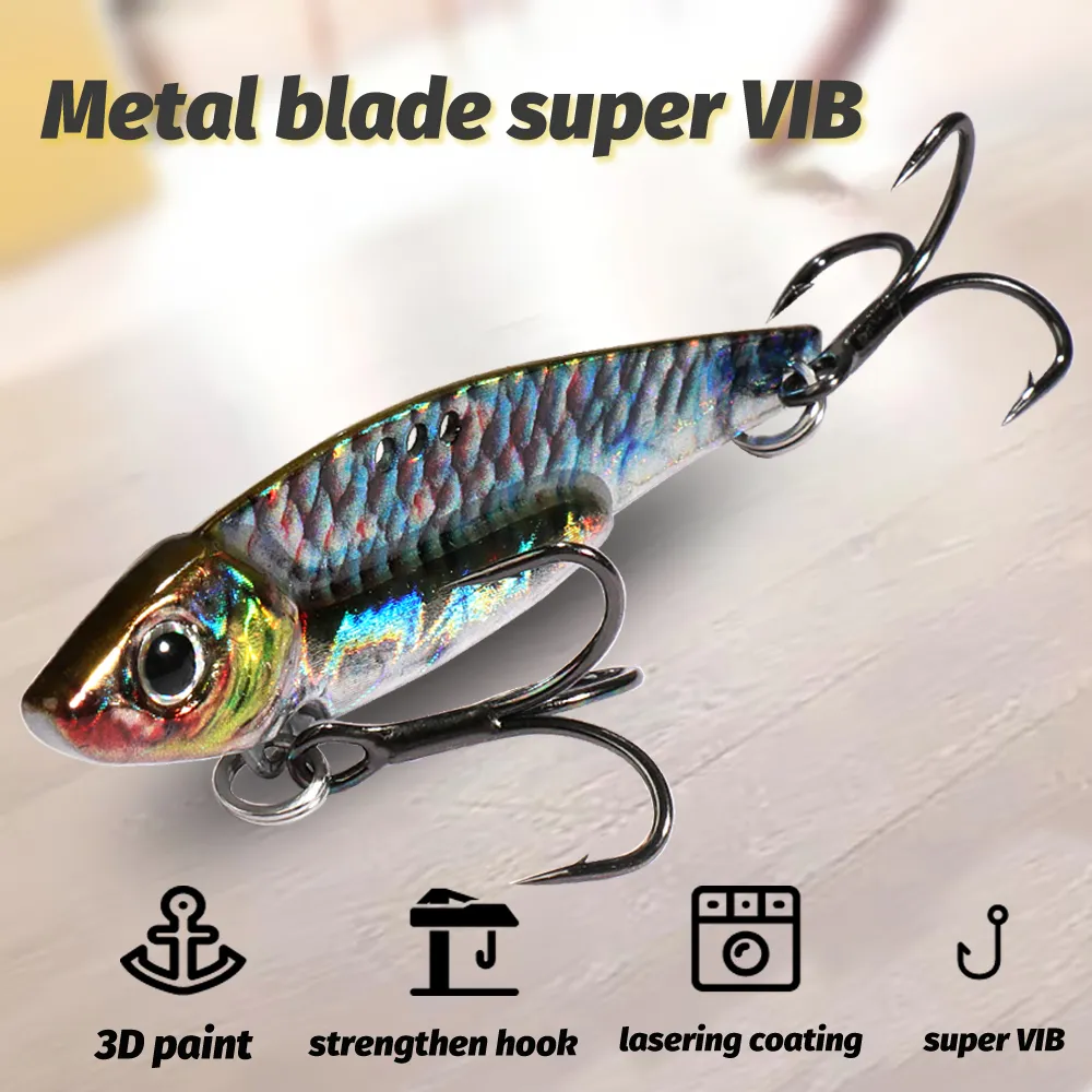 Spinner Spoon Metal Jig Bait 7 - Fishing Lure Blade Bait recension och pris