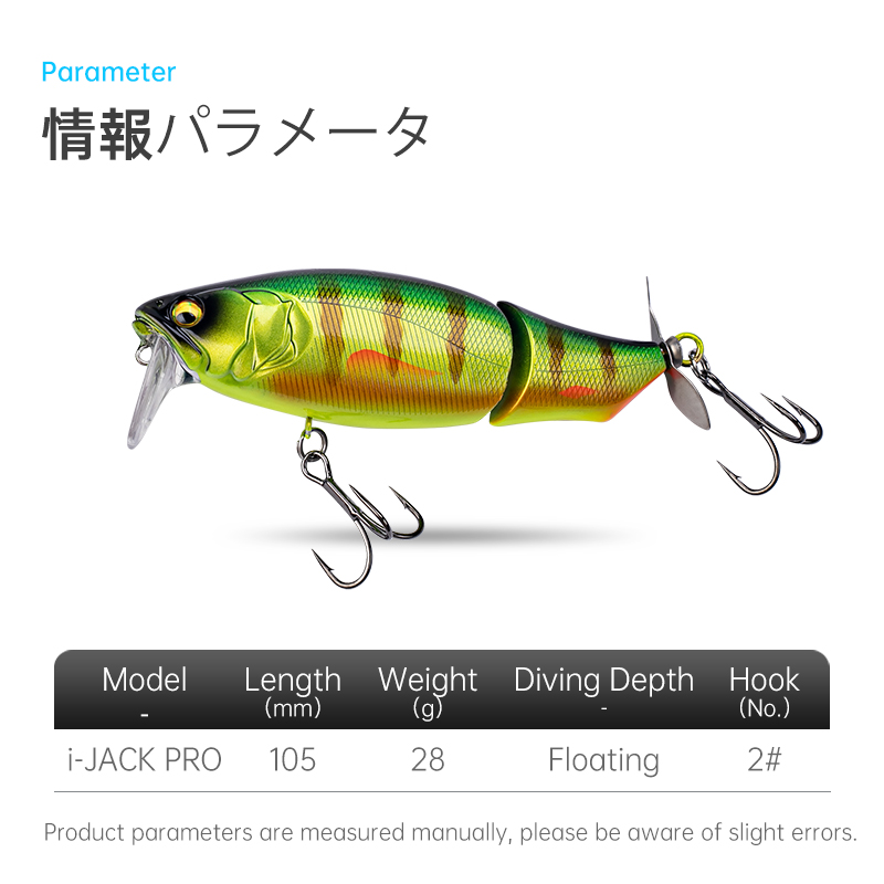LEYDUN JACK Pro Minnow Fishing - Fishing Lure Topwater recension och pris