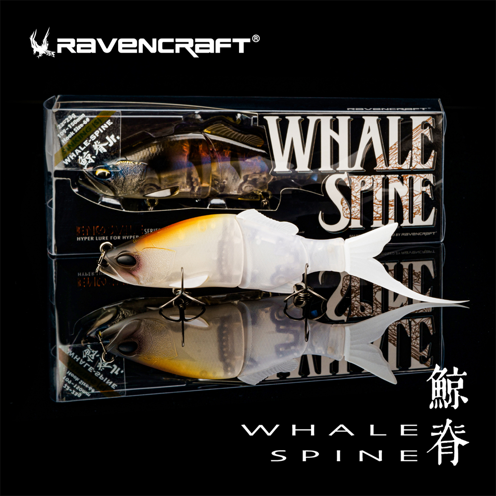 Ravencraft Whale-Spine JR 109m - Fishing Lure Popper recension och pris