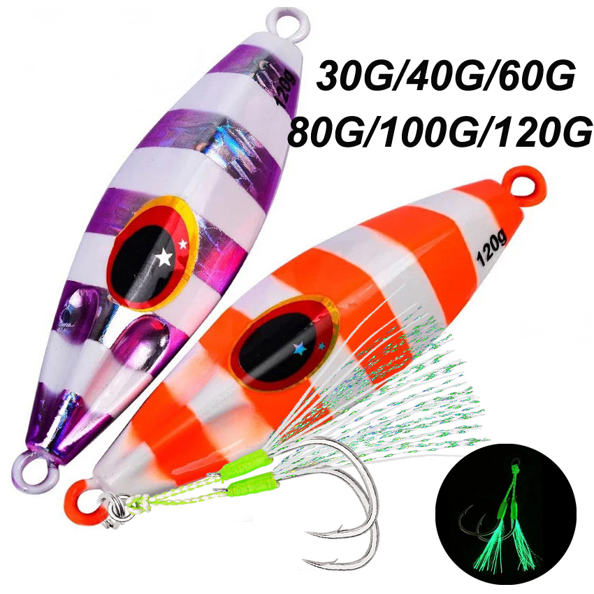 30g 40g 60g 80g 100g 120g Meta - Fishing Lure Spoon recension och pris