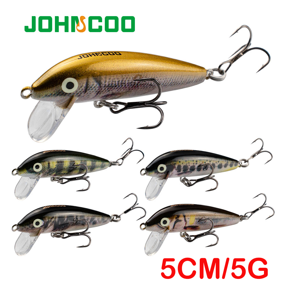 5cm 5g Sinking Minnow Wobblers - Fishing Lure Jerkbait recension och pris