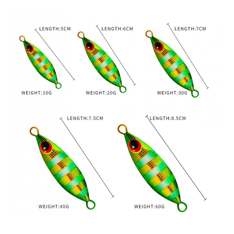 Metal Slow Jig Lure Hard Artif - Fishing Lure Spoon recension och pris