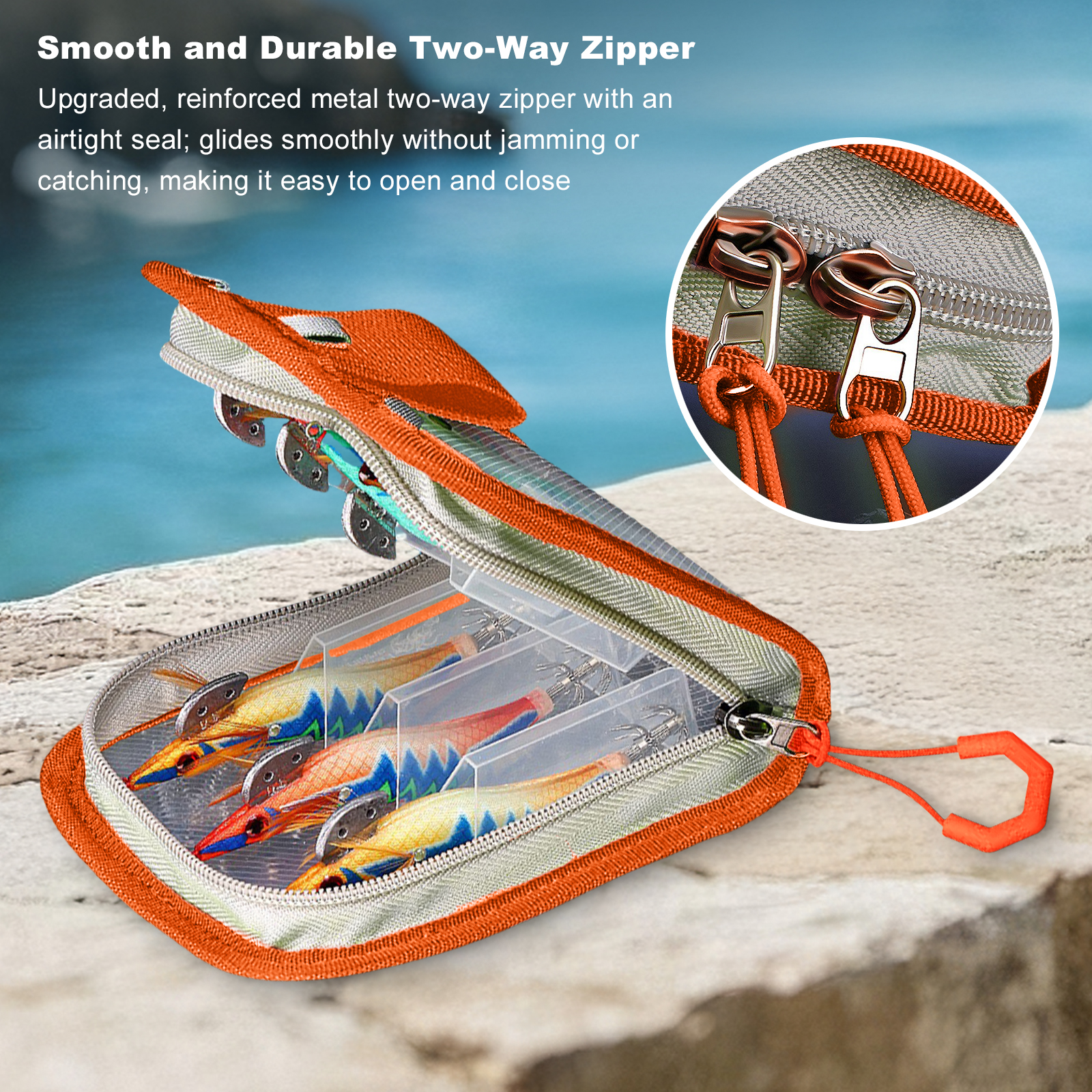 6 Grid Fishing Lure Storage Ba - Fishing Lure Jig recension och pris