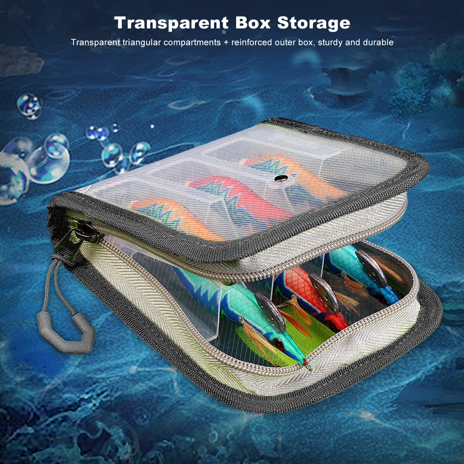 6 Grid Fishing Lure Storage Ba - Fishing Lure Jig recension och pris