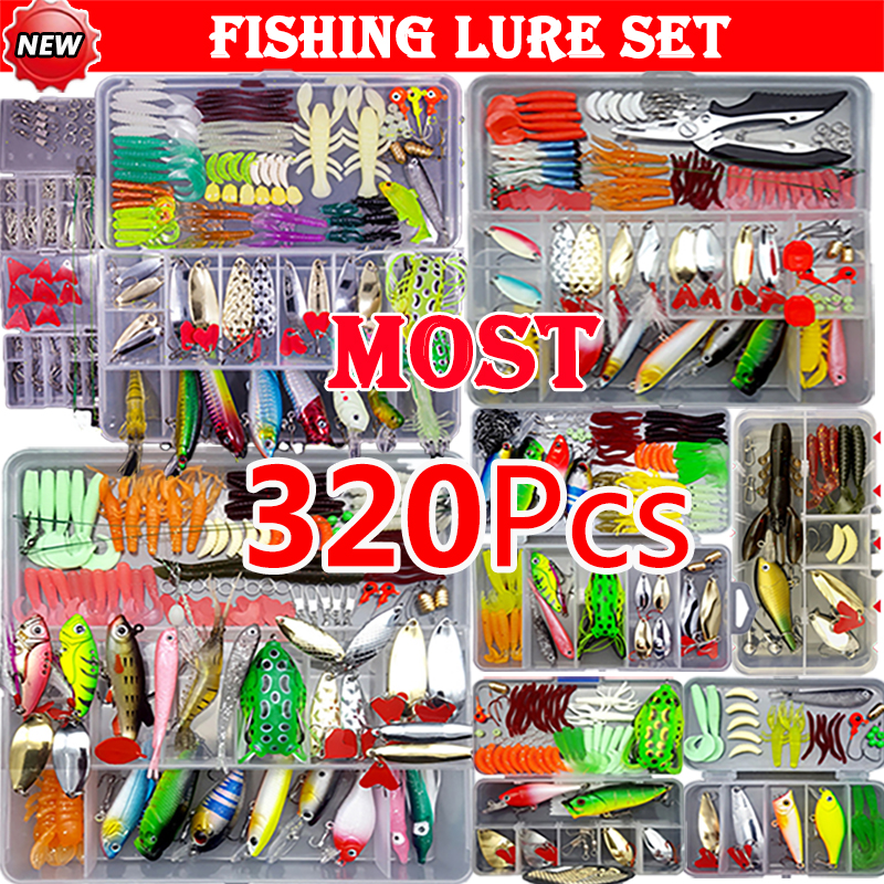 Fishing Lure Kit Soft and Hard - Fishing Lure Crankbait recension och pris