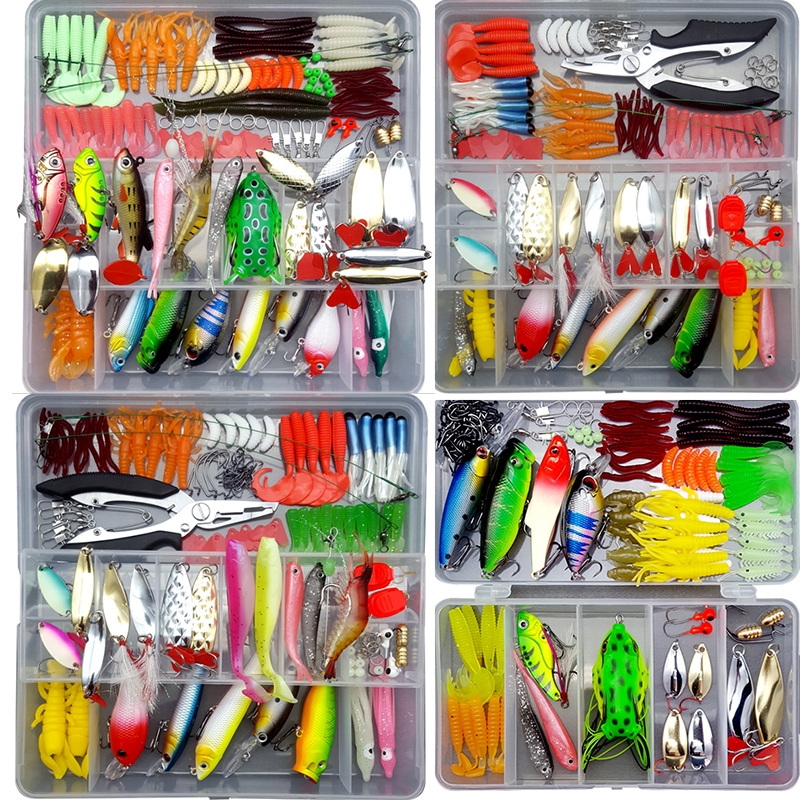 Fishing Lure Kit Soft and Hard - Fishing Lure Crankbait recension och pris