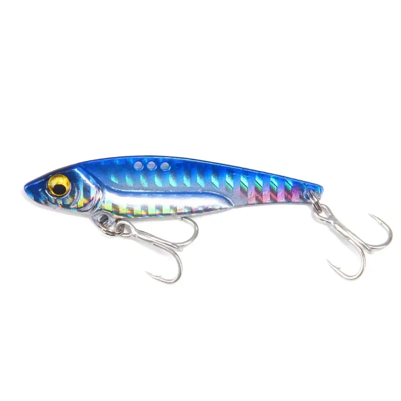 8/13/16/20g 3D Blue Yellow Pin - Fishing Lure Blade Bait recension och pris