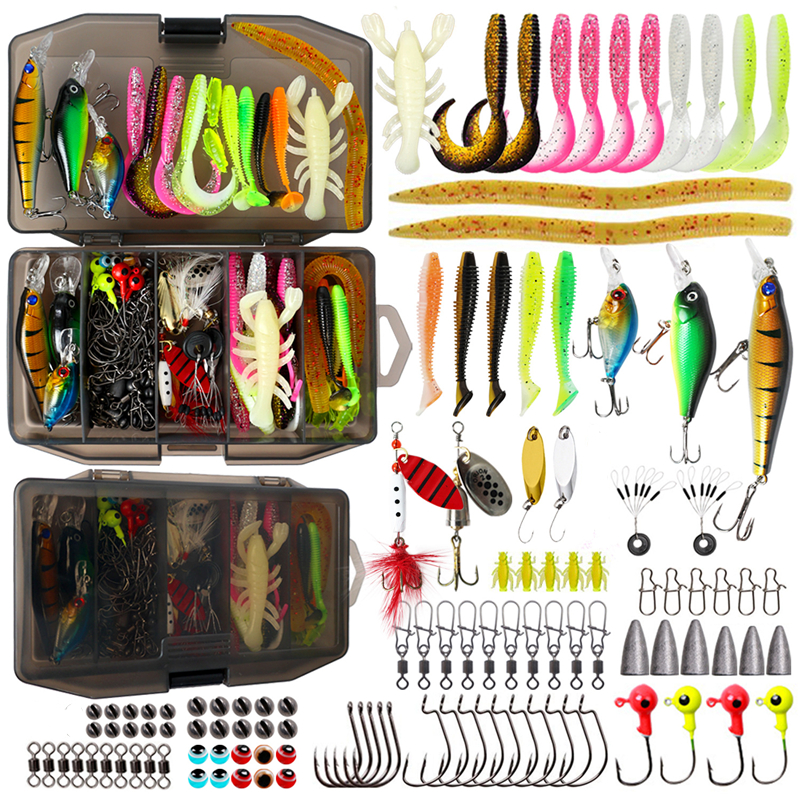 New 120PCS Fishing Lure Set So - Fishing Lure Swimbait recension och pris