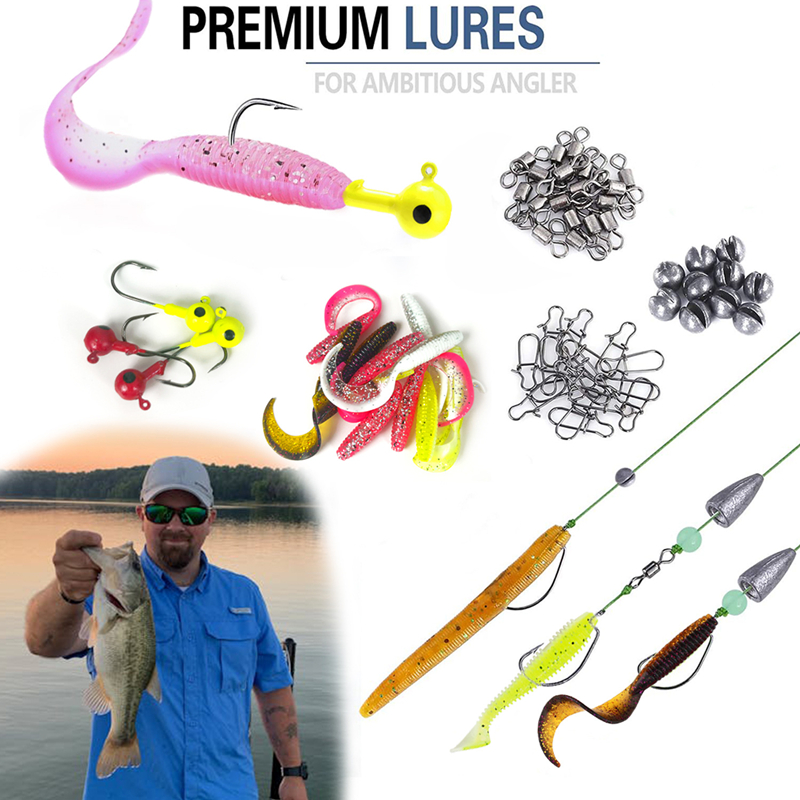 New 120PCS Fishing Lure Set So - Fishing Lure Swimbait recension och pris