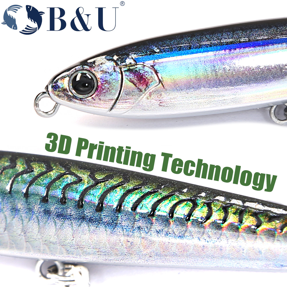 B&U Sinking Pencil Fishing Lur - Fishing Lure Jerkbait recension och pris