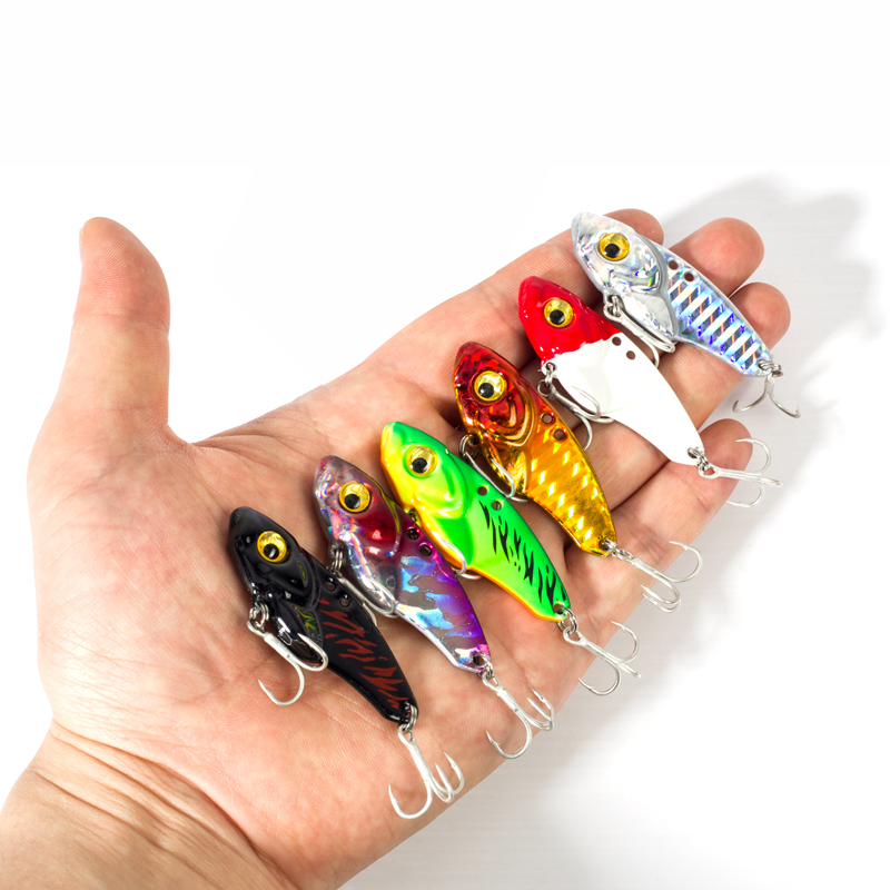 6PCS Metal VIB Lure 5g 7g 10g  - Fishing Lure Spinnerbait recension och pris