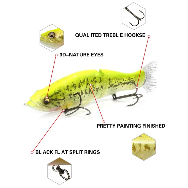 Swimbait Fishing Lure 135mm 31 - Fishing Lure Buzzbait recension och pris