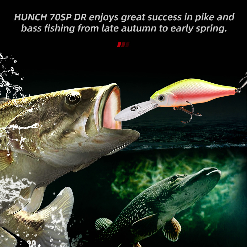 ALLBLUE HUNCH 70SP DR Professi - Fishing Lure Swimbait recension och pris