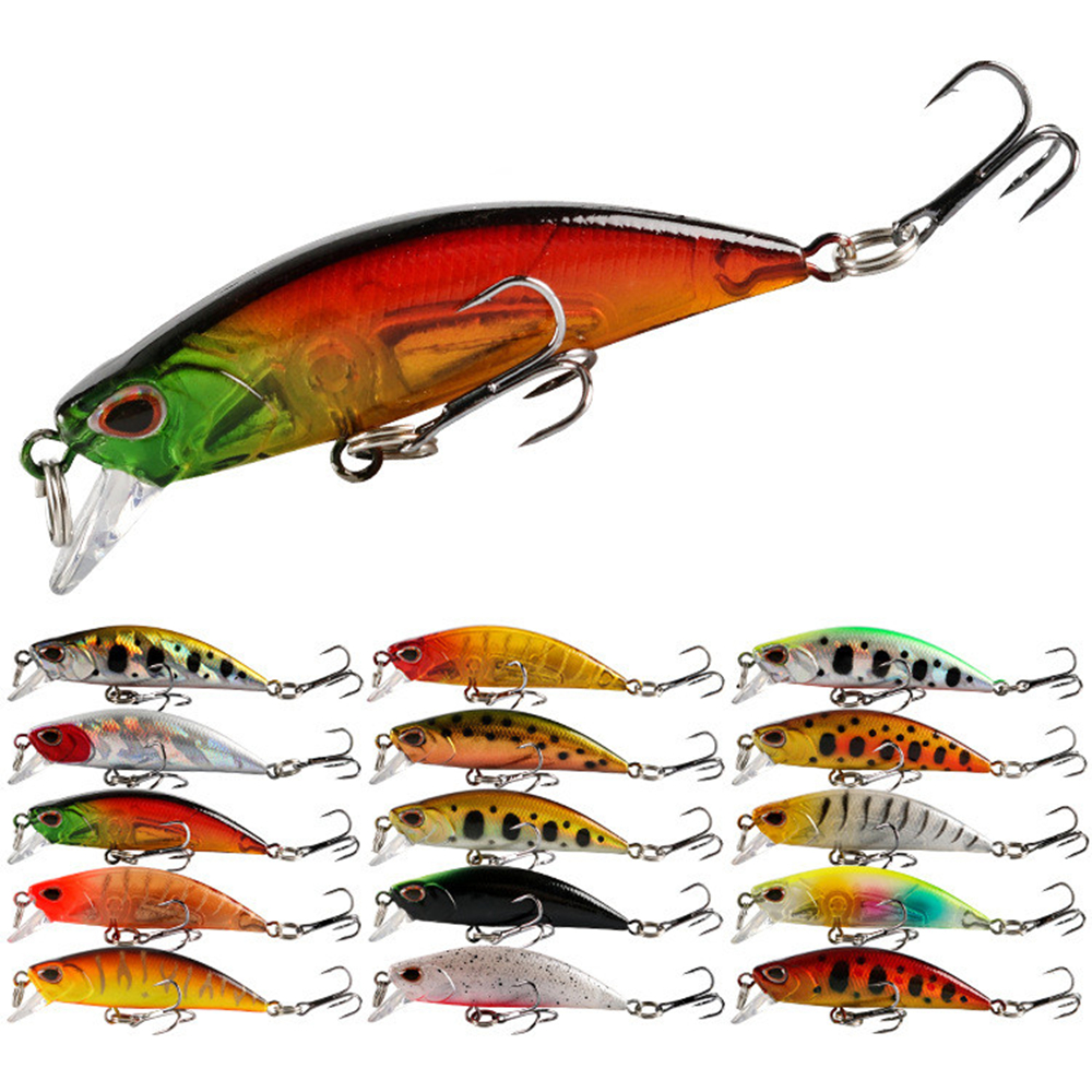 Mini Sinking Minnow Wobblers F - Fishing Lure Crankbait recension och pris