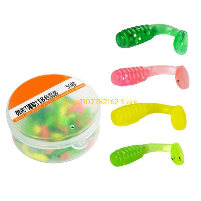 547B 50Pcs Artificial Baits Fi - Fishing Lure Swimbait recension och pris