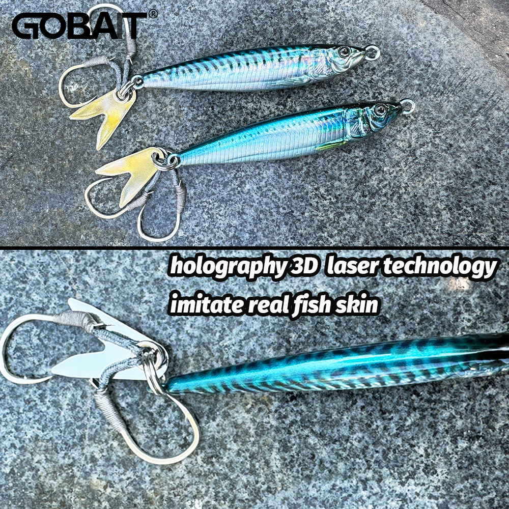 GOBAIT Metal Jig Lure 20g 30g  - Fishing Lure Blade Bait recension och pris