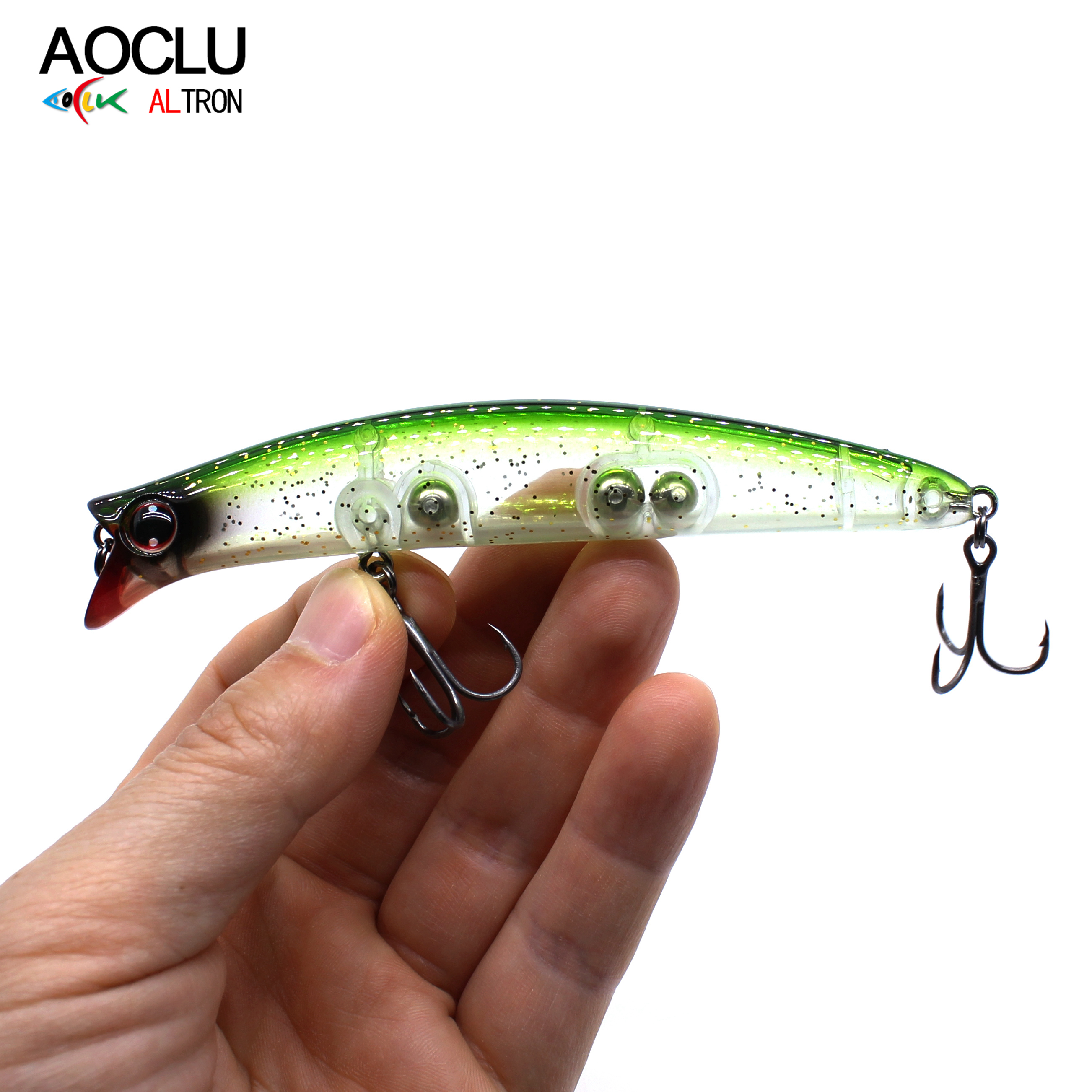 AOCLU Floating Wobbler 110mm 1 - Fishing Lure Topwater recension och pris