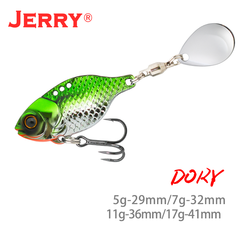 Jerry Dory Metal Blade VIB Ten - Fishing Lure Blade Bait recension och pris