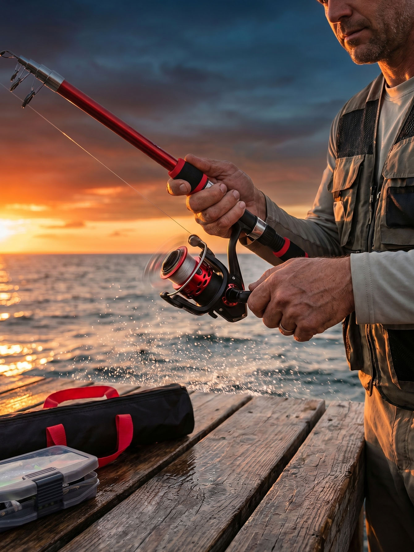 Fishing Rod Reel Combos Collap - Fishing Lure Making Kit recension och pris