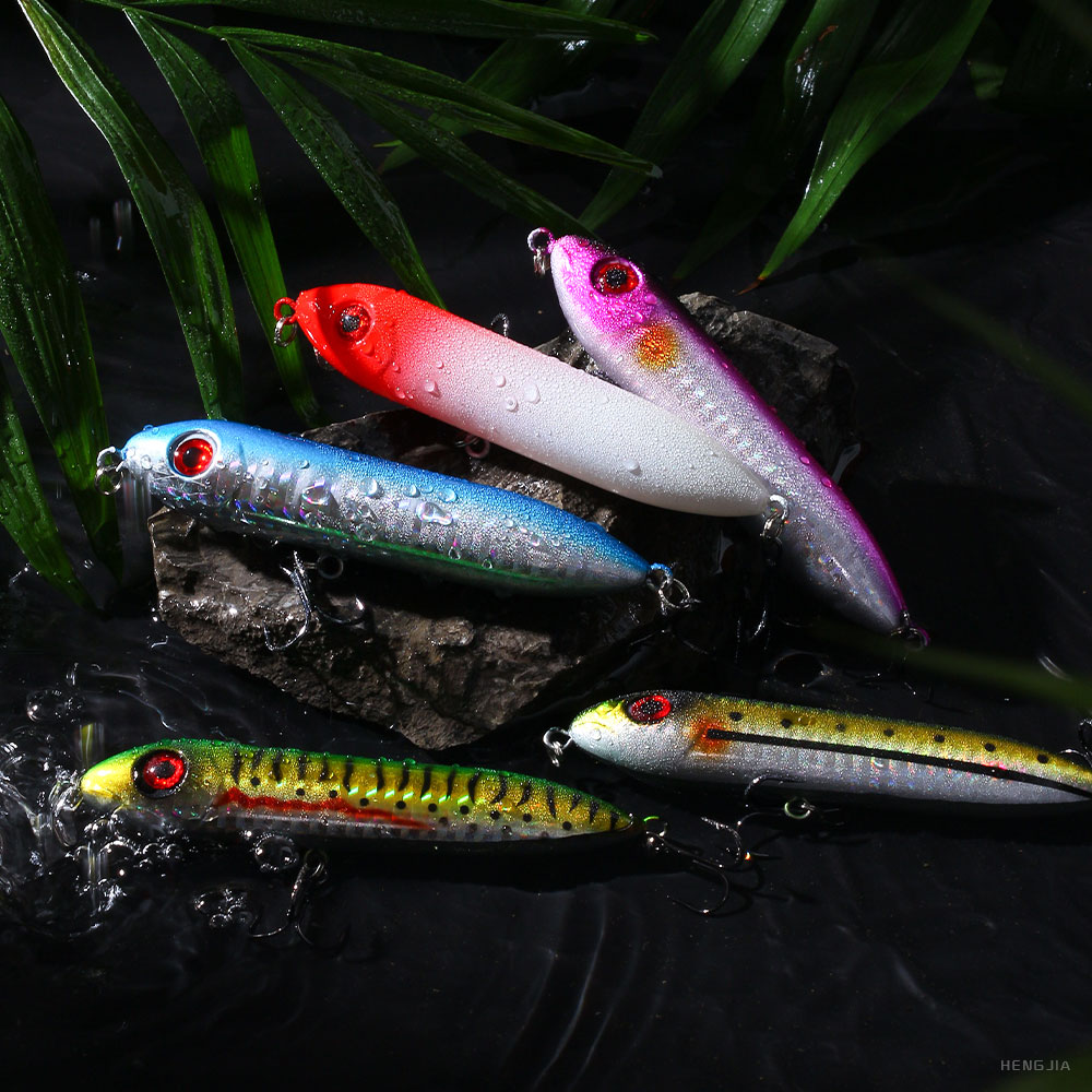 5pcs 10cm 12g Pencil Fishing t - Fishing Lure Topwater recension och pris