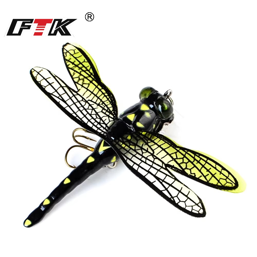 FTK 6g Topwater Dragonfly Dry  - Fishing Lure Popper recension och pris