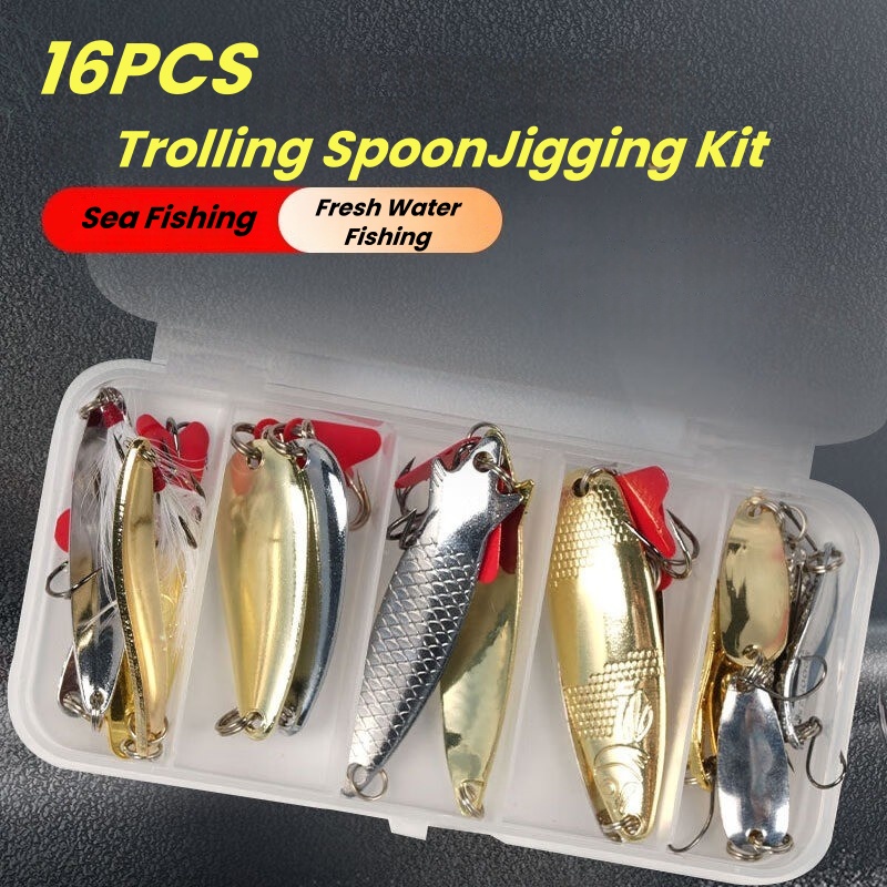 Fishing Lure Kit 16 pcs sets T - Fishing Lure Making Kit recension och pris